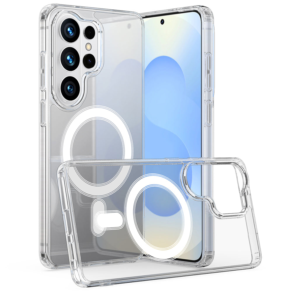 MagSafe Case for Samsung Galaxy S26 Ultra S948, Techsuit, Pro, Transparent