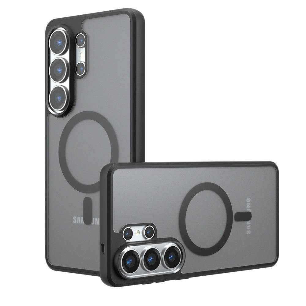 MagSafe Hülle für Samsung Galaxy S26 Ultra, Techsuit, PureFrost, Satinschwarz
