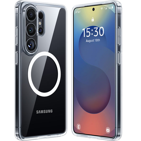 MagSafe Hülle für Samsung Galaxy S26 Ultra, Torras, Guardian, Transparent