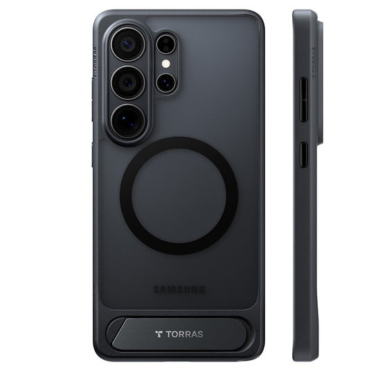 MagSafe hoes voor Samsung Galaxy S26 Ultra, Torras, Pstand, Zwart