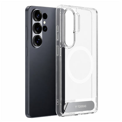 MagSafe Case for Samsung Galaxy S26 Ultra, Torras, Pstand, Transparent