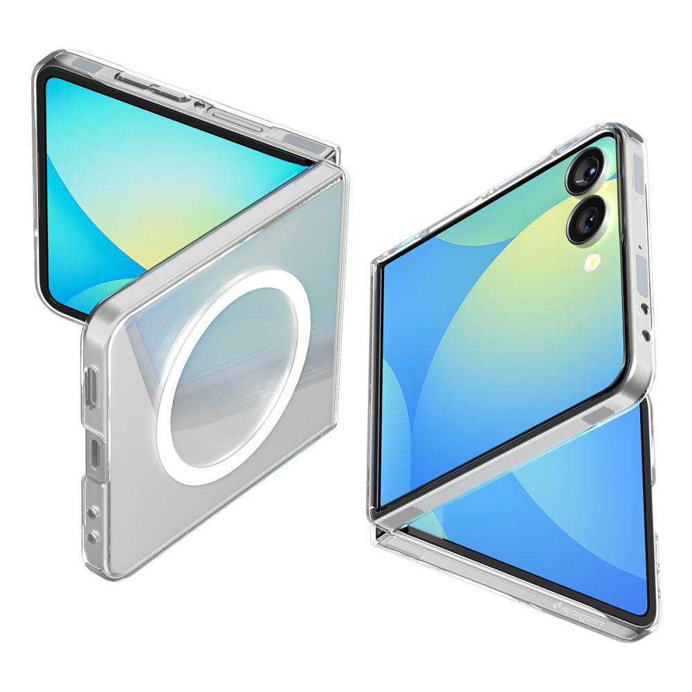 MagSafe-Hülle für Samsung Galaxy Z Flip7 F766, Spigen, Air Skin, Transparent ACS09556