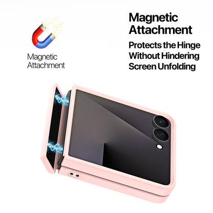 Coque MagSafe pour Samsung Galaxy Z Flip8 F776, DUX DUCIS, Yind, Violet Clair