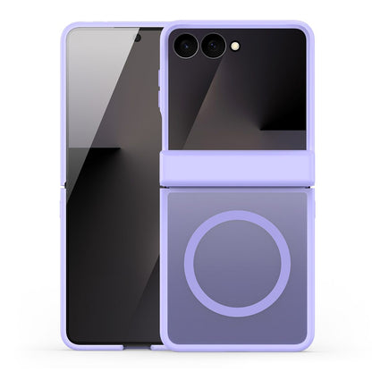 Coque MagSafe pour Samsung Galaxy Z Flip8 F776, DUX DUCIS, Yind, Violet Clair