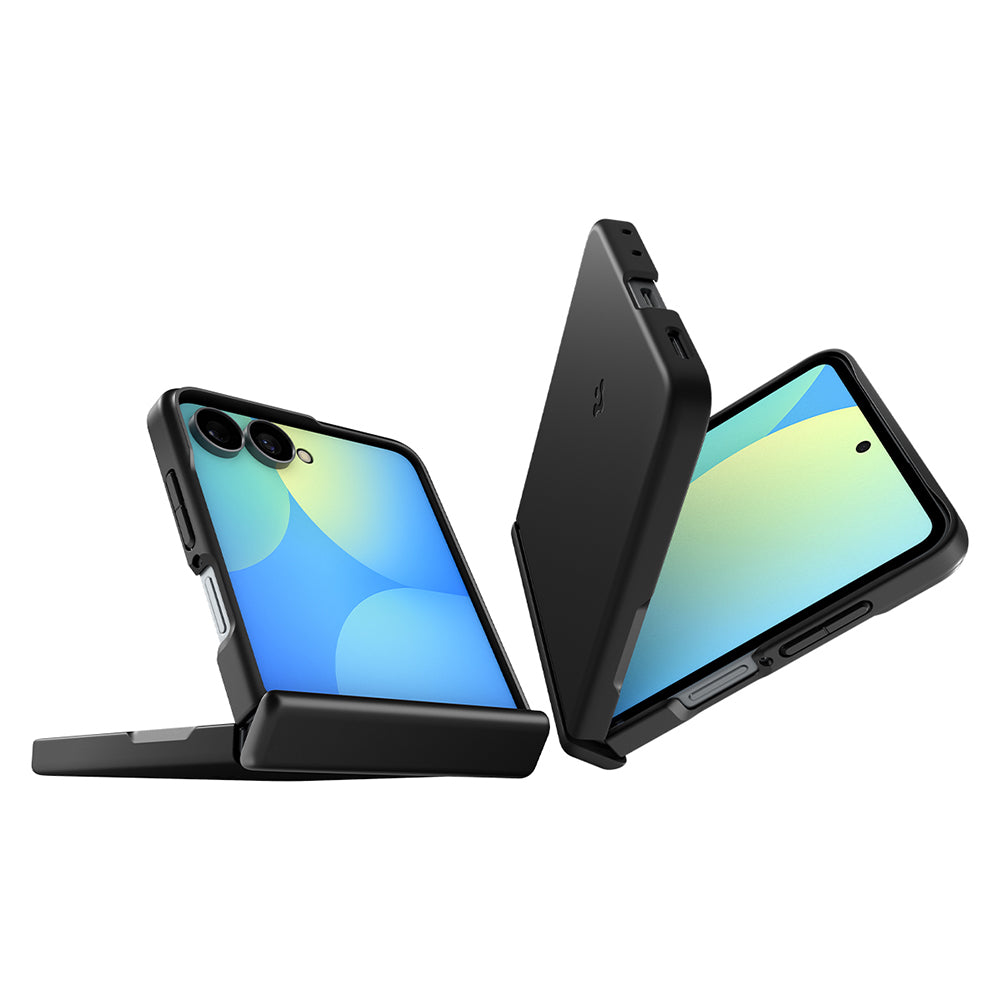 Coque MagSafe pour Samsung Galaxy Z Flip8 F776, Spigen, Air Fit Pro, Noire ACS11511