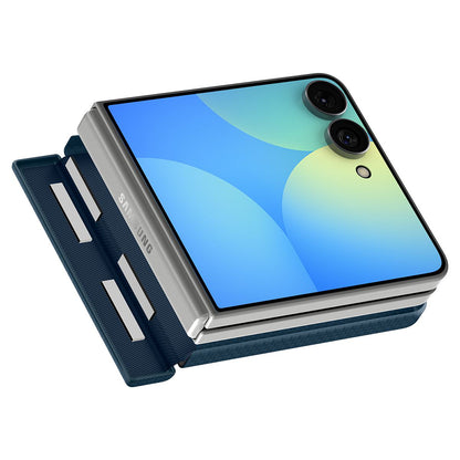 MagSafe-hoes voor Samsung Galaxy Z Flip8 F776, Spigen, Air Skin, Marineblauw ACS11514