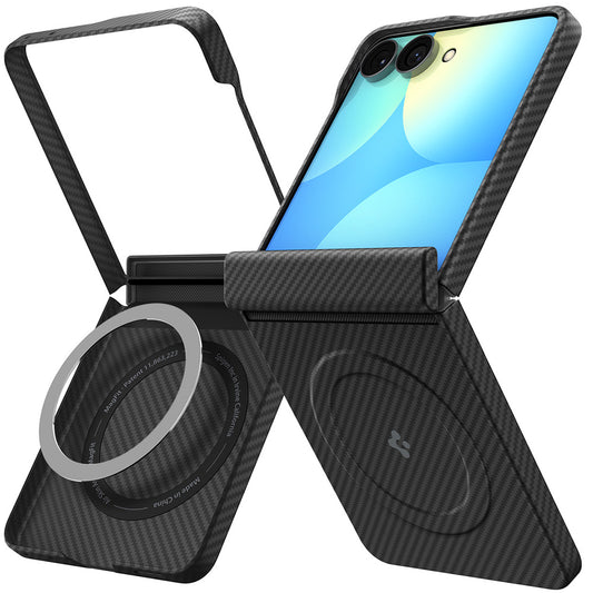 Coque MagSafe pour Samsung Galaxy Z Flip8 F776, Spigen, Air Skin, Noire ACS11513