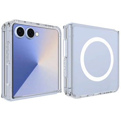 MagSafe-Hülle für Samsung Galaxy Z Flip8 F776, Techsuit, Pro, Transparent
