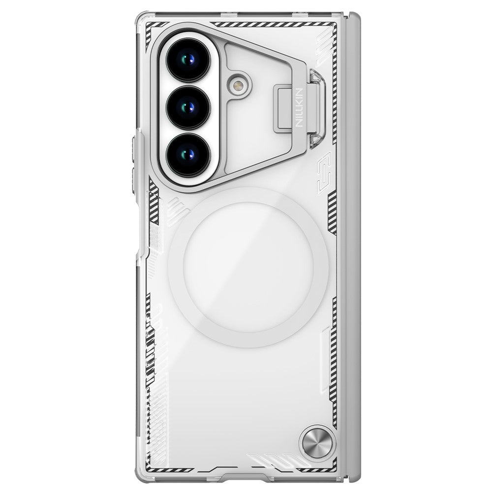 MagSafe-hoesje voor Samsung Galaxy Z Fold7 F966, Nillkin, Iceblade Prop met camerauitsparing, grijs