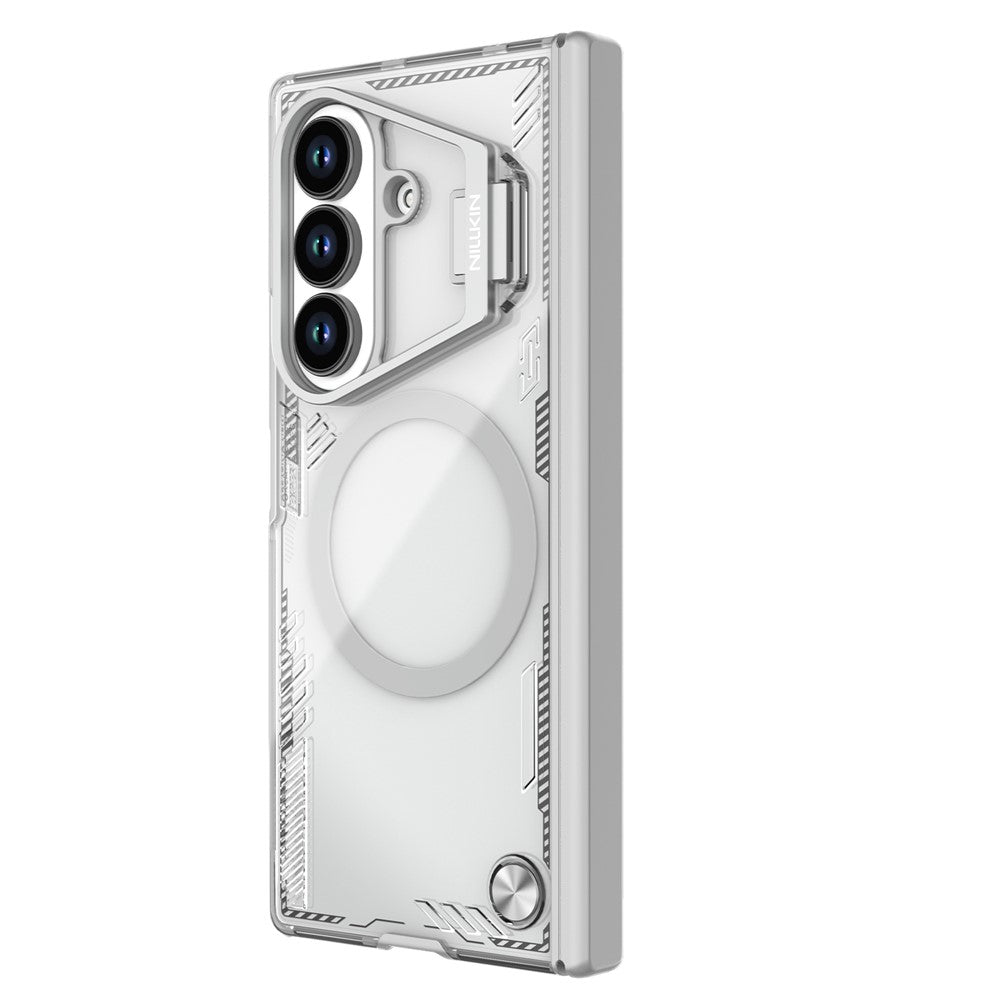 MagSafe-hoesje voor Samsung Galaxy Z Fold7 F966, Nillkin, Iceblade Prop met camerauitsparing, grijs