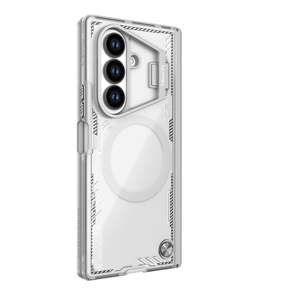MagSafe-hoesje voor Samsung Galaxy Z Fold7 F966, Nillkin, Iceblade Prop met camerauitsparing, grijs