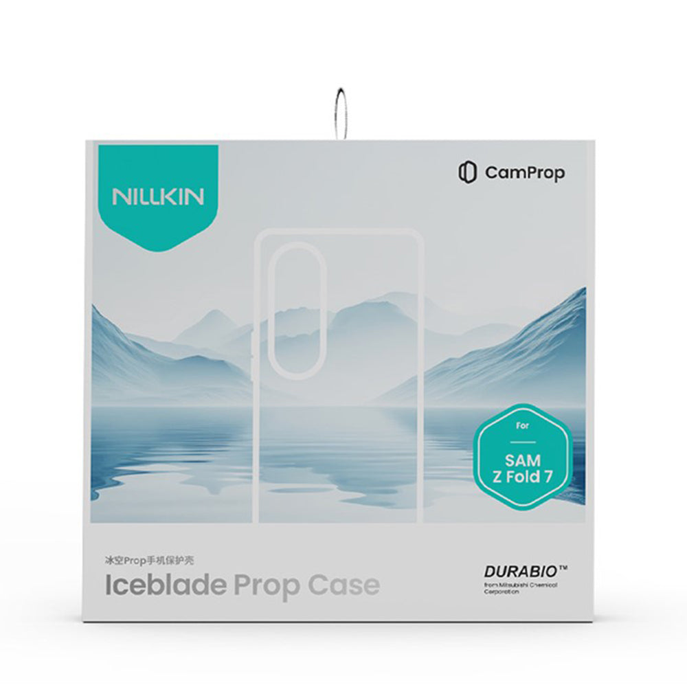 MagSafe-hoesje voor Samsung Galaxy Z Fold7 F966, Nillkin, Iceblade Prop met camerauitsparing, grijs