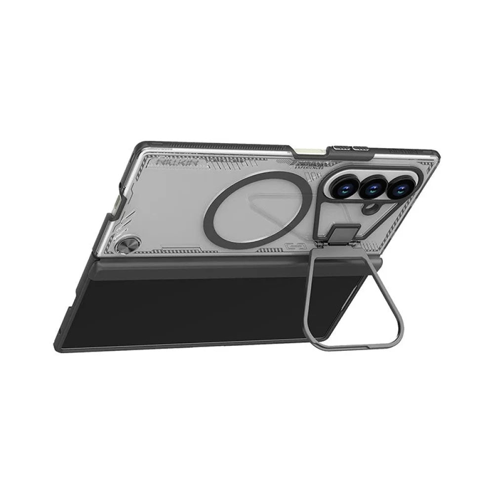 MagSafe-Hülle für Samsung Galaxy Z Fold7 F966, Nillkin, Iceblade Prop mit Kameraausschnitt, Schwarz