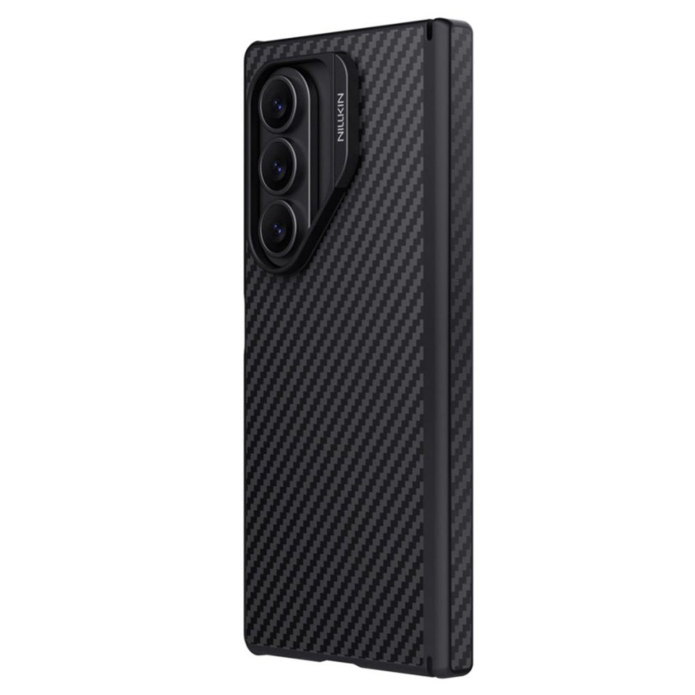 Coque MagSafe pour Samsung Galaxy Z Fold7 F966, Nillkin, Synthetic Fiber Pro, Noire