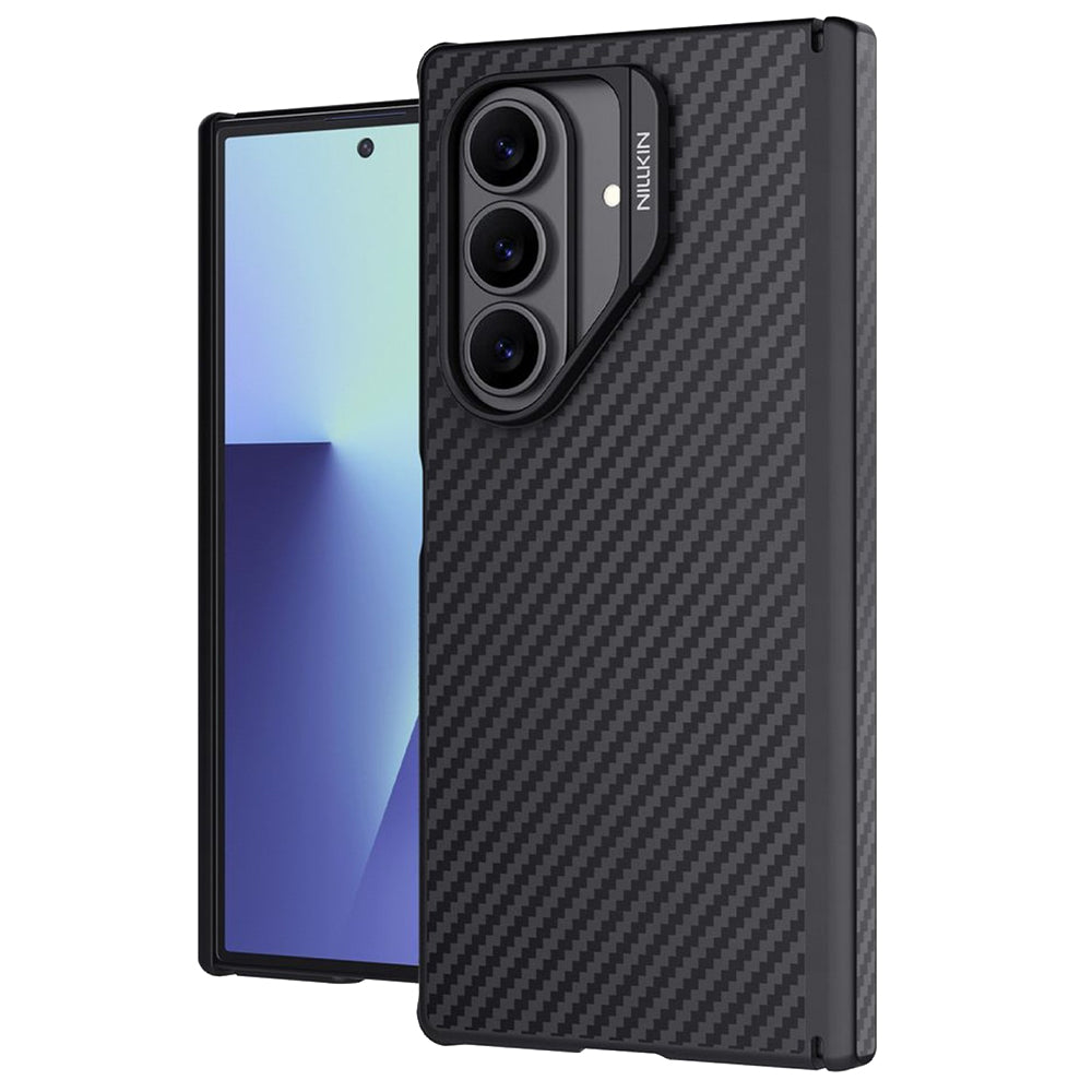 Coque MagSafe pour Samsung Galaxy Z Fold7 F966, Nillkin, Synthetic Fiber Pro, Noire