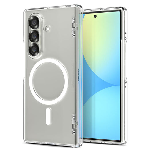 MagSafe hoesje voor Samsung Galaxy Z Fold7 F966, Spigen, Ultra Hybrid Pro, Transparant