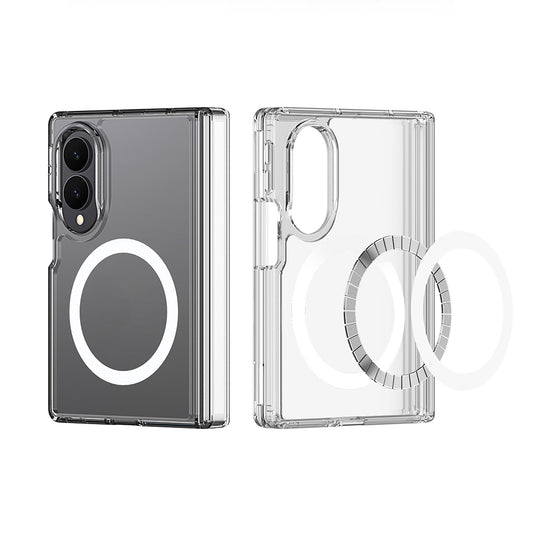 Coque MagSafe pour Samsung Galaxy Z Fold8 F971, DUX DUCIS, Clin, Transparente
