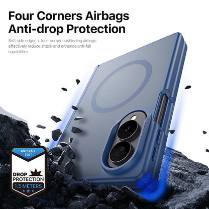 MagSafe-Hülle für Samsung Galaxy Z Fold8 F971, DUX DUCIS, Yind, Dunkelblau