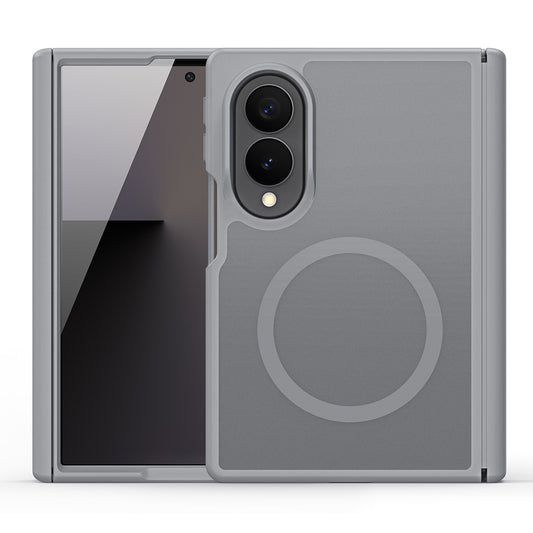 Coque MagSafe pour Samsung Galaxy Z Fold8 F971, DUX DUCIS, Yind, grise