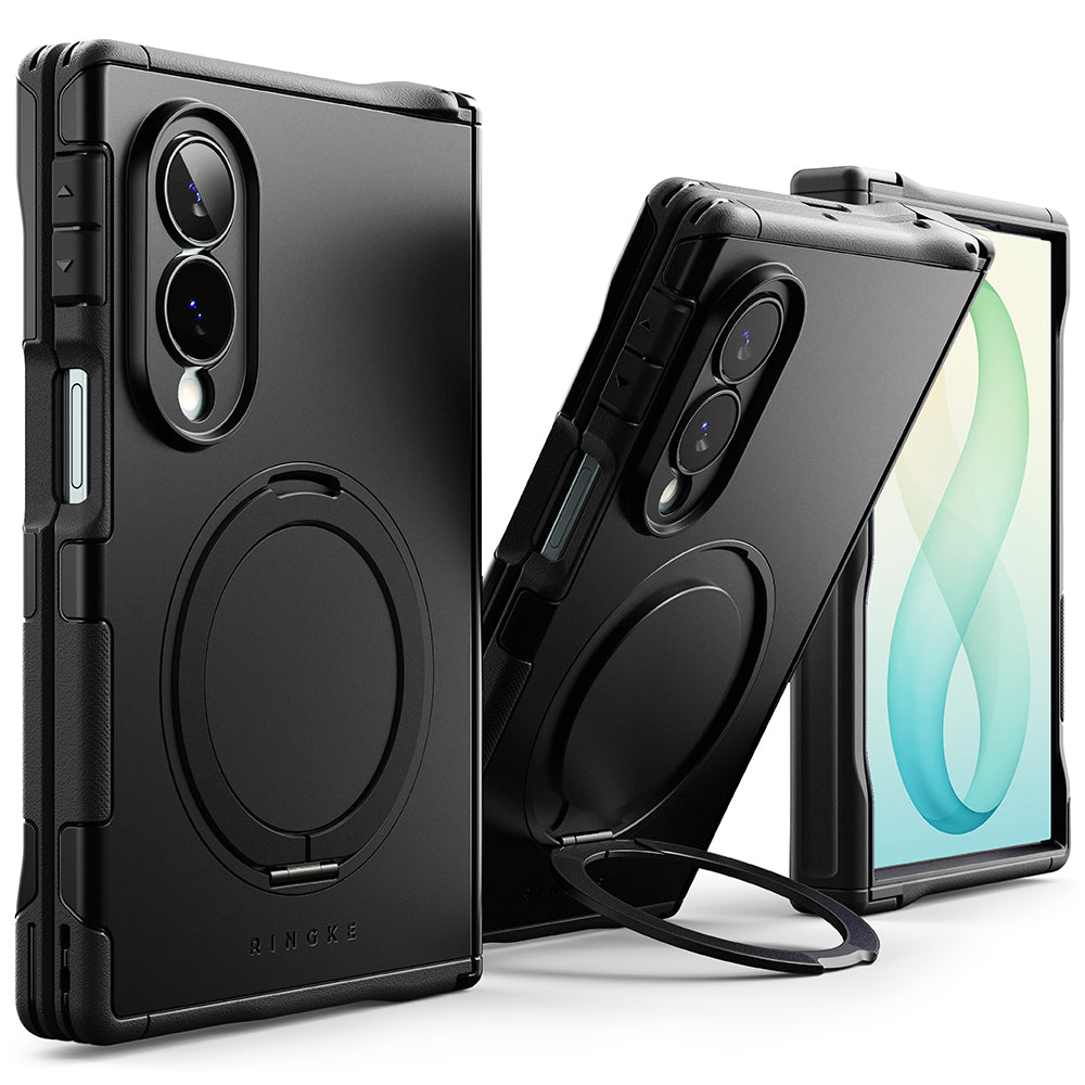 Coque MagSafe pour Samsung Galaxy Z Fold8 F971, Ringke, Alles, Noire
