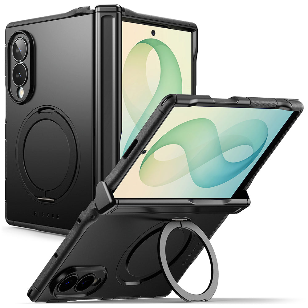 Coque MagSafe pour Samsung Galaxy Z Fold8 F971, Ringke, Alles, Noire