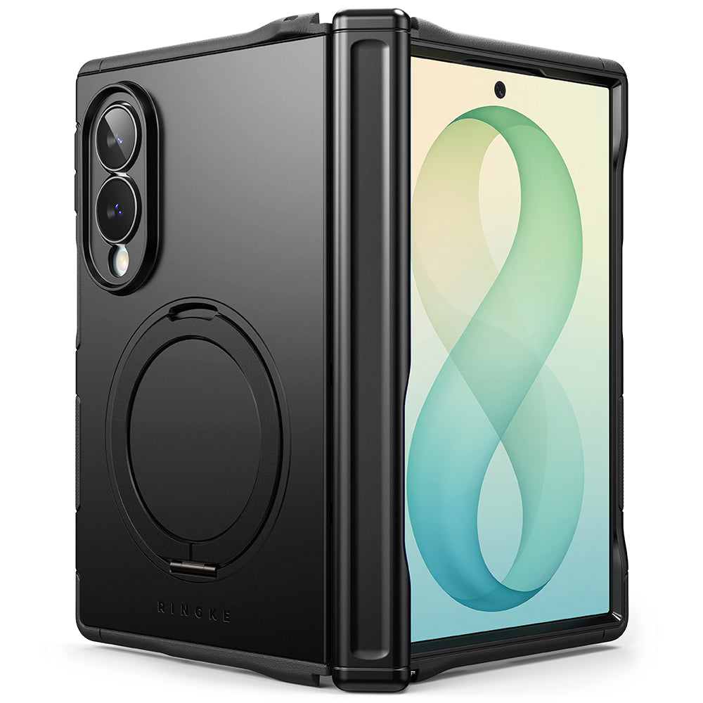Coque MagSafe pour Samsung Galaxy Z Fold8 F971, Ringke, Alles, Noire