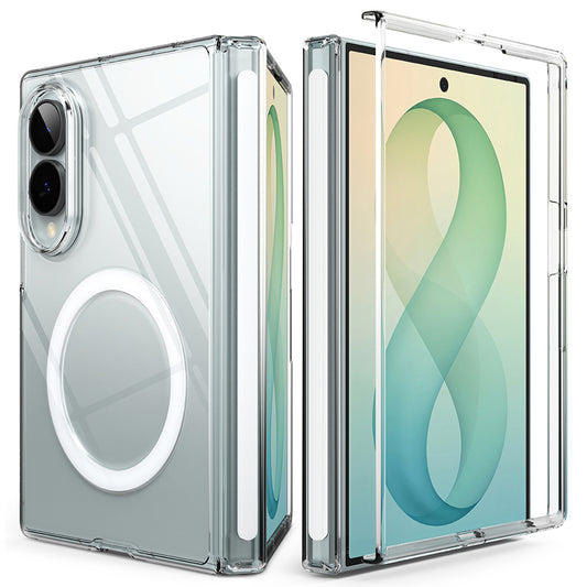 Coque MagSafe pour Samsung Galaxy Z Fold8 F971, Ringke, Fusion Air Flap, transparente