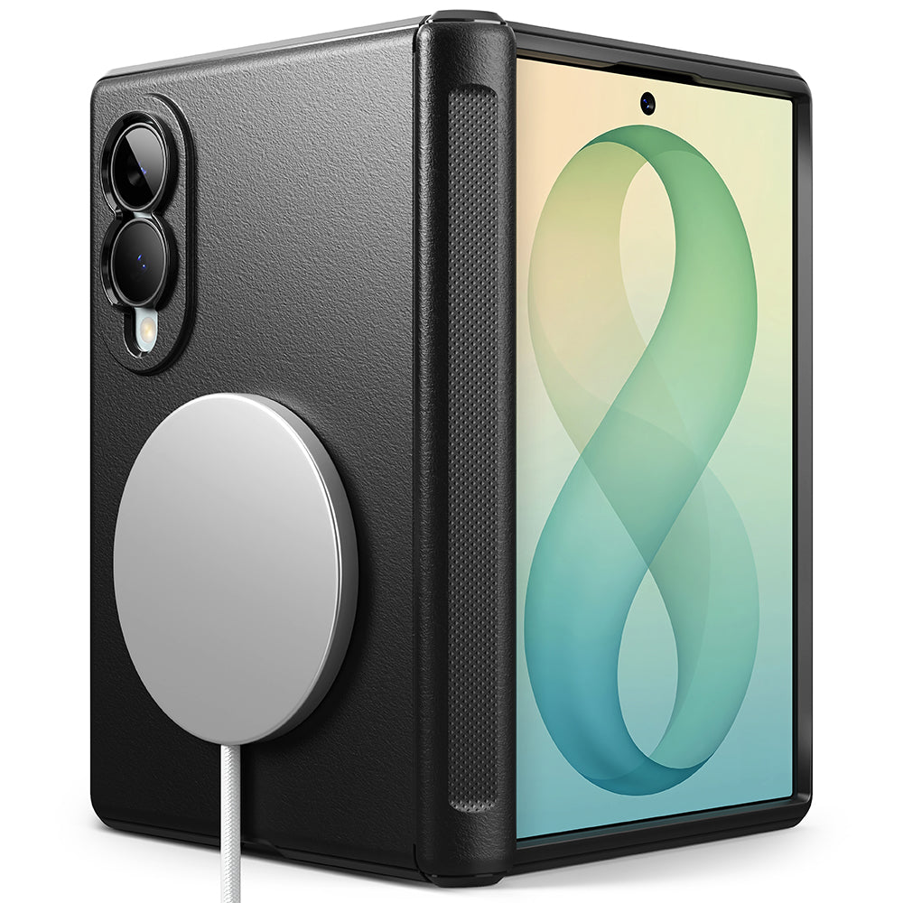 MagSafe-Hülle für Samsung Galaxy Z Fold8 F971, Ringke, Onyx Flap, Schwarz