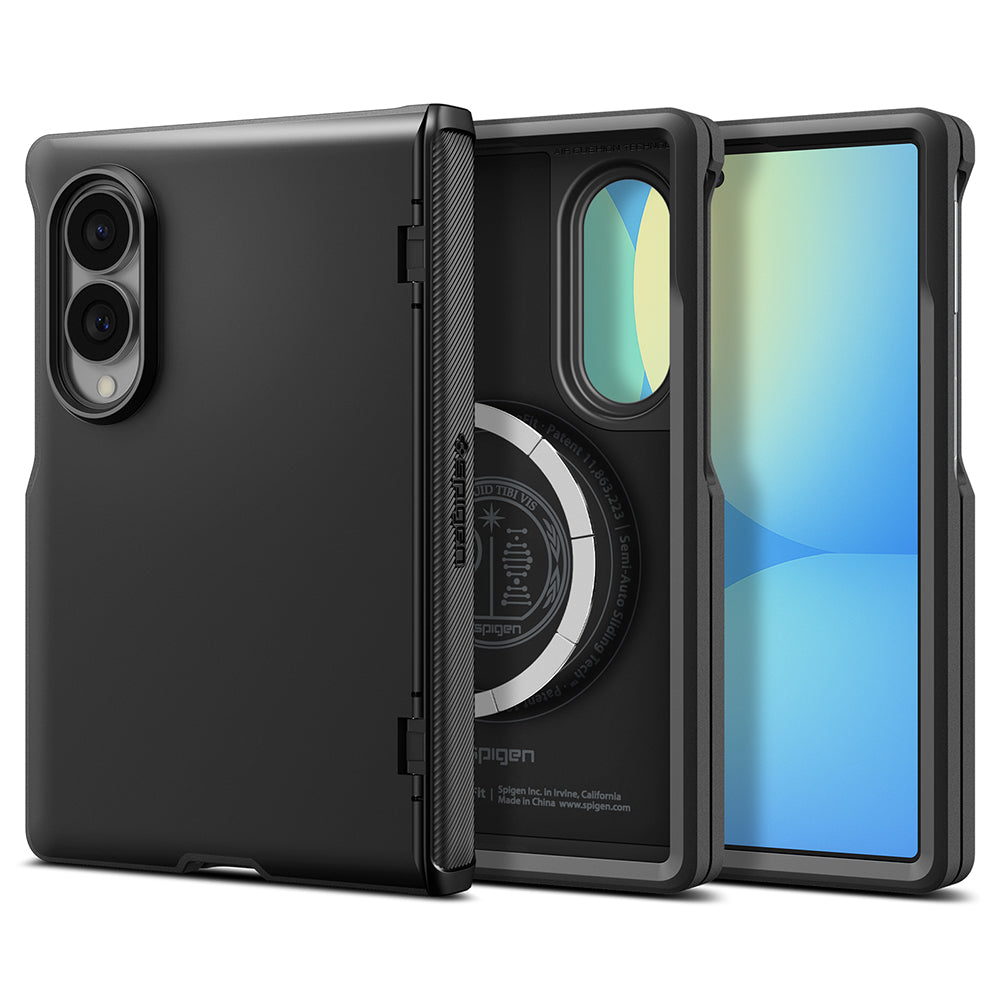 Coque MagSafe pour Samsung Galaxy Z Fold8 F971, Spigen, Slim Armor Pro, Noire ACS11950