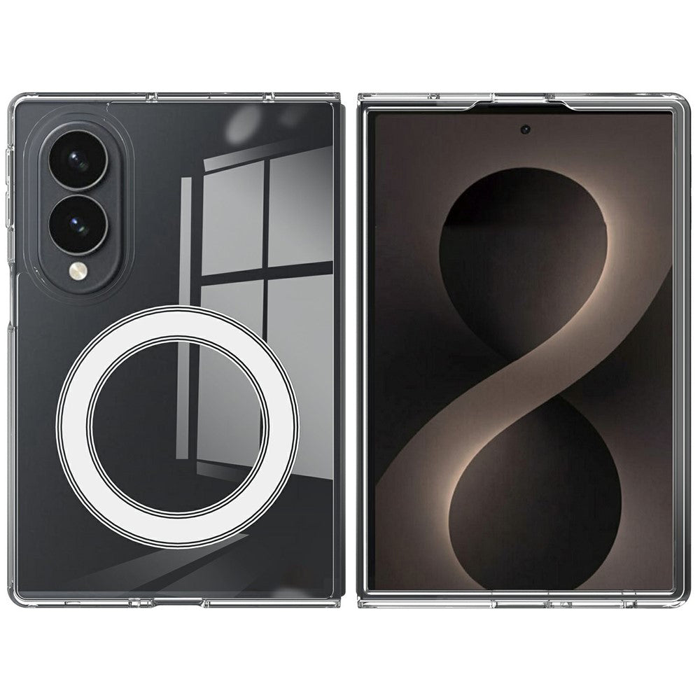 MagSafe Case for Samsung Galaxy Z Fold8 F971, Techsuit, Pro, Transparent