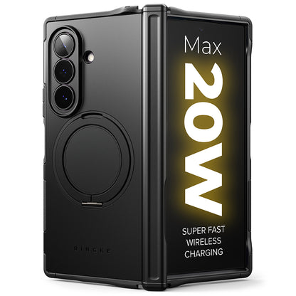 Coque MagSafe pour Samsung Galaxy Z Fold8 Ultra F976, Ringke, Alles, Noire