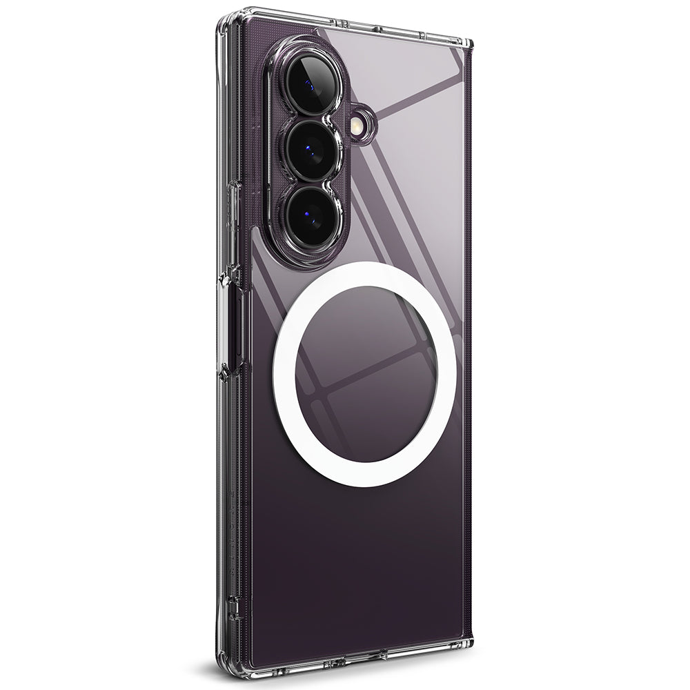 Coque MagSafe pour Samsung Galaxy Z Fold8 Ultra F976, Ringke, Fusion, Transparente