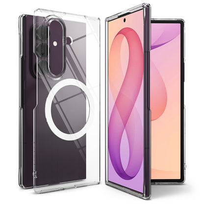 Coque MagSafe pour Samsung Galaxy Z Fold8 Ultra F976, Ringke, Slim, Transparente