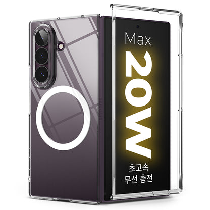 Coque MagSafe pour Samsung Galaxy Z Fold8 Ultra F976, Ringke, Slim, Transparente
