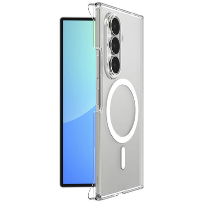 Coque MagSafe pour Samsung Galaxy Z Fold8 Ultra F976, Spigen, Air Skin Zero, Transparente Blanche ACS11495