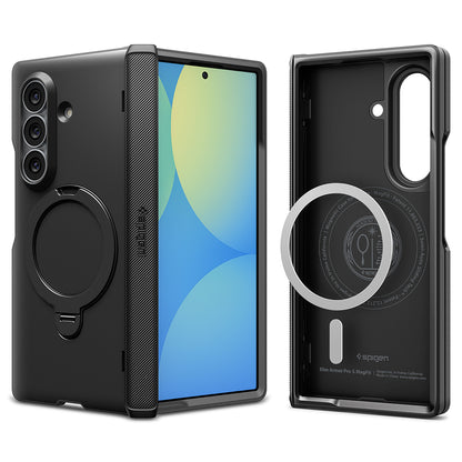 Coque MagSafe pour Samsung Galaxy Z Fold8 Ultra F976, Spigen, Slim Armor Pro S, Noire ACS11778