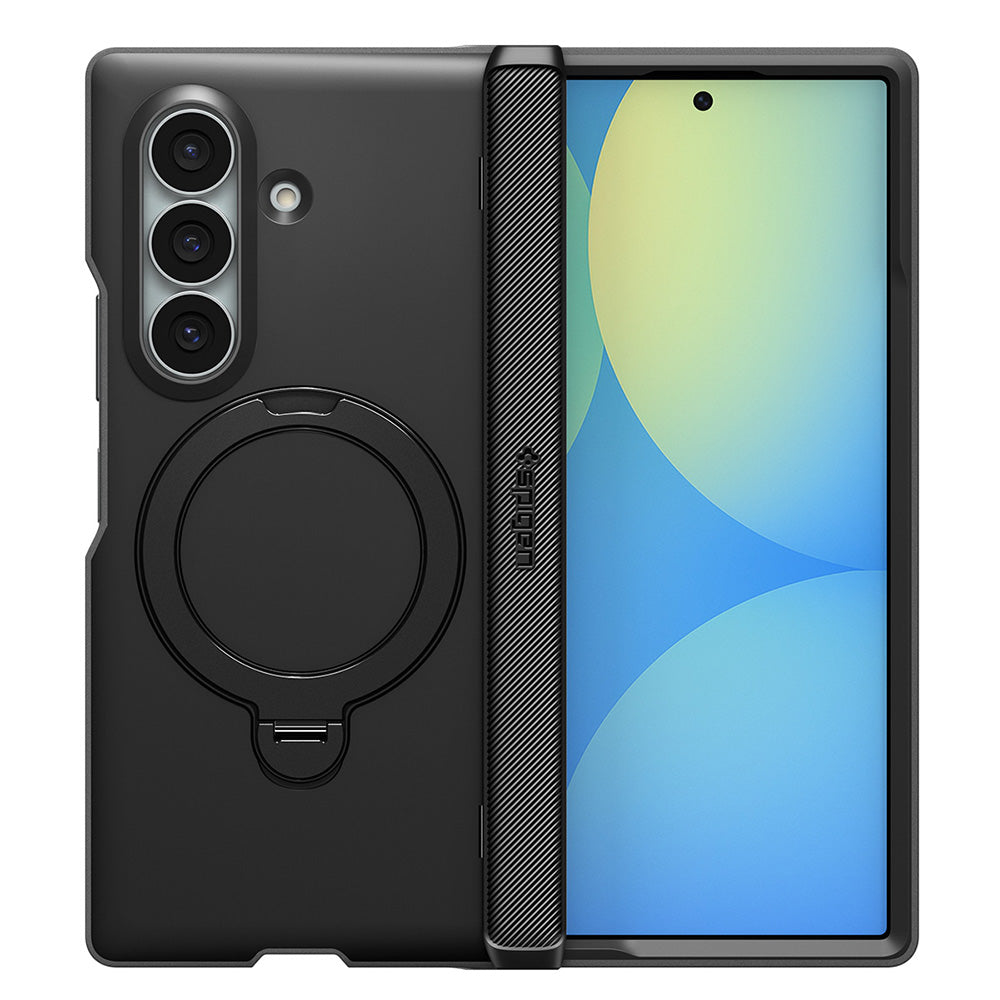 Coque MagSafe pour Samsung Galaxy Z Fold8 Ultra F976, Spigen, Slim Armor Pro S, Noire ACS11778