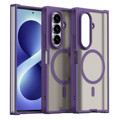 Coque MagSafe pour Samsung Galaxy Z Fold8 Ultra F976, Techsuit, HaloFrost II, Violet