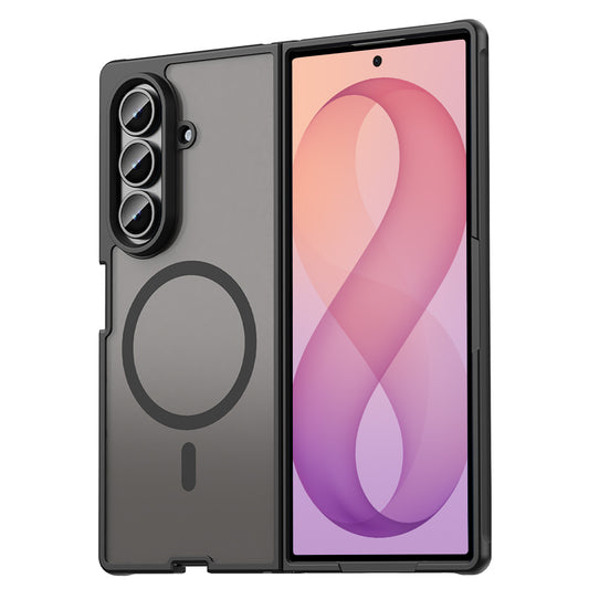 MagSafe-Hülle für Samsung Galaxy Z Fold8 Ultra F976, Techsuit, HaloFrost II, Schwarz