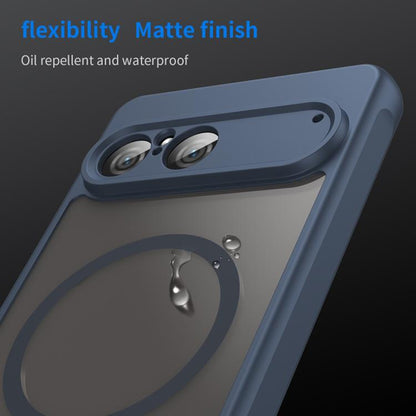 MagSafe hoesje voor Sony Xperia 10 VII, Techsuit, HaloFrost II, Marineblauw