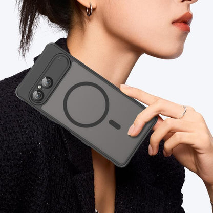 MagSafe hoes voor Sony Xperia 10 VII, Techsuit, HaloFrost II, Zwart