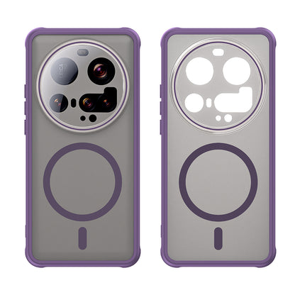 MagSafe-hoes voor Xiaomi 15 Ultra, Techsuit, HaloFrost II, Paars