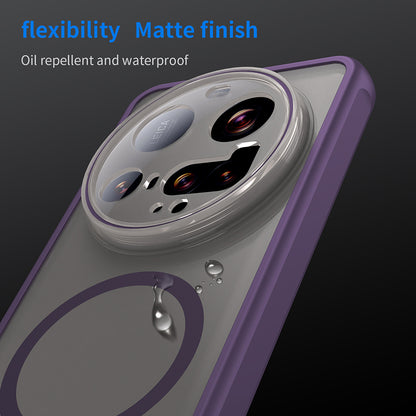 MagSafe-hoes voor Xiaomi 15 Ultra, Techsuit, HaloFrost II, Paars