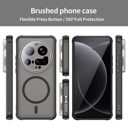 Coque MagSafe pour Xiaomi 15 Ultra, Techsuit, HaloFrost II, Noire