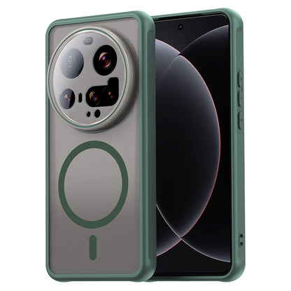 MagSafe-hoes voor Xiaomi 15 Ultra, Techsuit, HaloFrost II, Groen