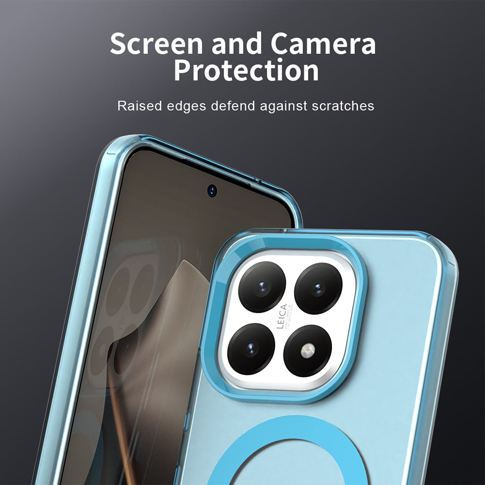 Étui MagSafe pour Xiaomi 15T, Techsuit, CandyCase, Bleu