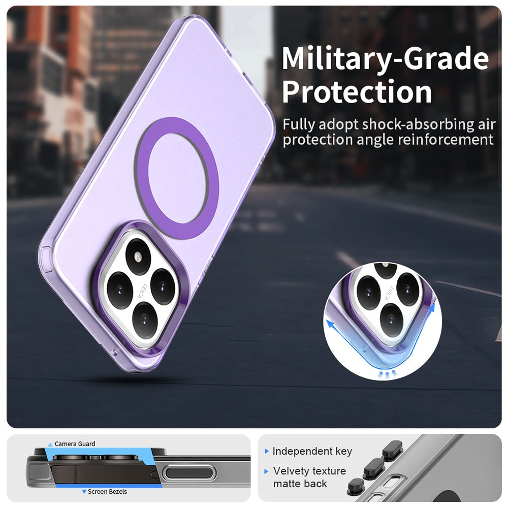 Étui MagSafe pour Xiaomi 15T, Techsuit, CandyCase, Violet