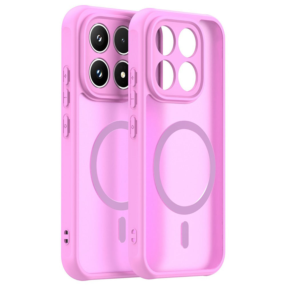 Coque MagSafe pour Xiaomi 17, Techsuit, HaloFrost II, Rose