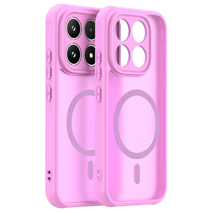 Coque MagSafe pour Xiaomi 17, Techsuit, HaloFrost II, Rose
