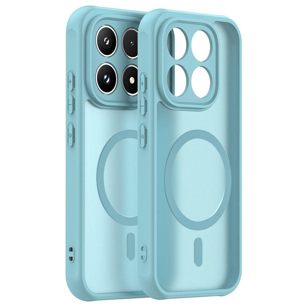 Coque MagSafe pour Xiaomi 17, Techsuit, HaloFrost II, Vert Clair